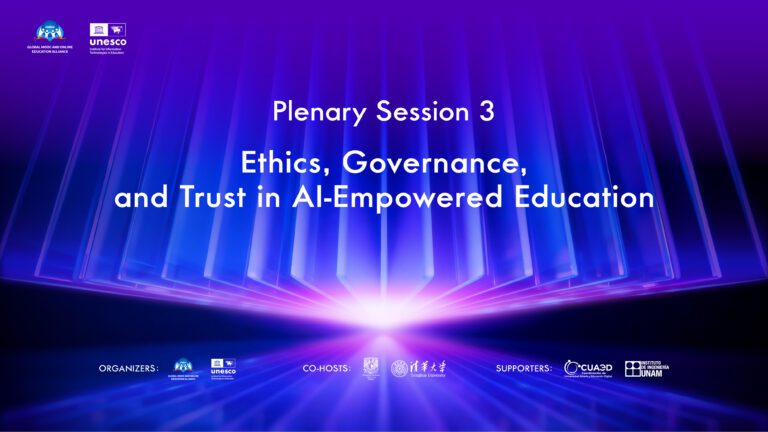 Ethics, Governance, and Trust in AI-Empowered Education – 2025 Global MOOC and Online Education Conference Plenary Session 3 Highlight Recap